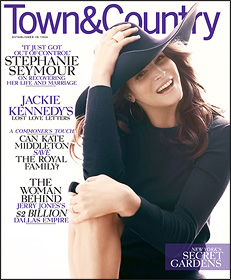 Lisa Bytner's story on Jackie Kennedy - Jackie Before Jack, appeared in Town & Country, May 2011